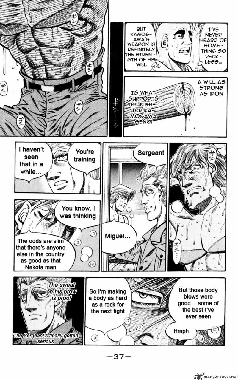 Hajime no Ippo: Fighting Spirit, Chapter 408 image 12